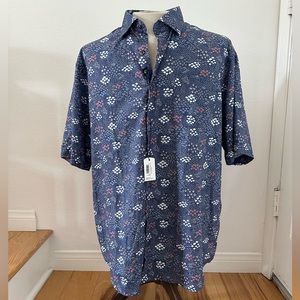 johnnie-O TOP SHELF button up shirt NWT